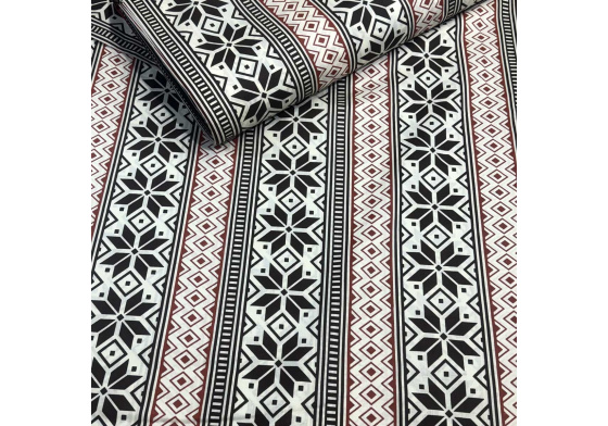 Vianočná bavlnená látka na meter, šírka 160 cm, na vianočné dekorácie