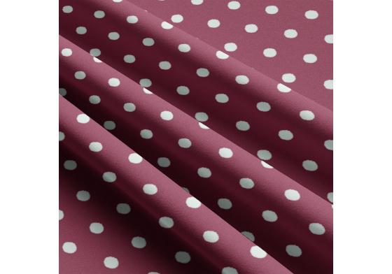 Bavlnená látka, vzor 22 mm biela bodka VTE 1422-11, metráž 150 cm      