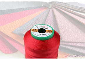 Čalúnnická šijacia niť Titan 60E 1000 m červená 02522