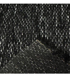 Čalúnnická poťahová látka Nevada 10, farba čierno-biela, metráž 140 cm   