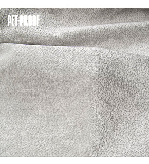 Velúrová poťahová látka Aphrodite Silver na nábytok, metráž – Pet Proof