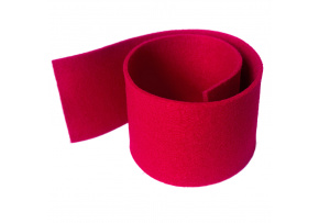 Dekoračný filc 3 mm, farba Červená, metráž 100cm 600gr