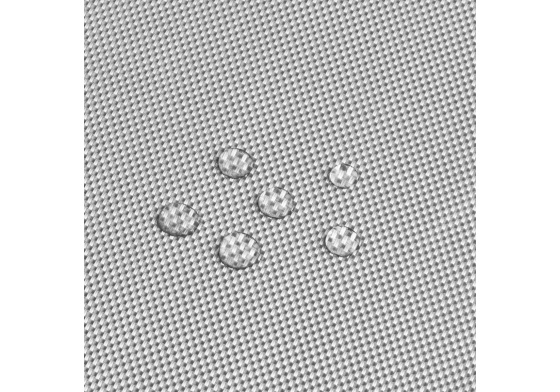 Vodu odpudzujúca látka Oxford 1680D PU farba Šedá