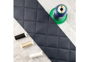 Ekokoža prešívaná ultrazvukom, farba granátová, metráž 145 cm Ekokoža prešívaná ultrazvukom, farba granátová, metráž 145 cm