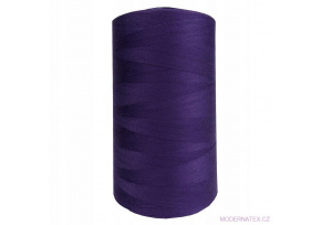 Niť VIGA 120 do overlocku, 5000 m farba fialová 323