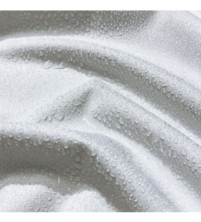 Nepremokavá látka Oxford 33, farba biela, metráž 160 cm  