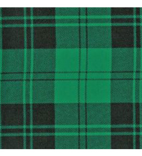 Bavlnená flanelová látka vzor kocka zelená 8x8 cm 