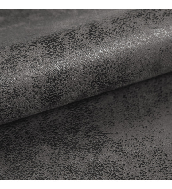 Eko kůže Madagaskar Grafitová, potahová měkká látka, metráž