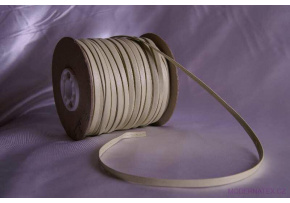 Kožená puspulka farba šedá 310