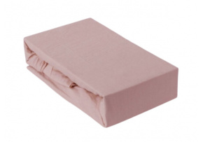 Jersey prestieradlo s gumičkou 90x200 cm, farba Béžová Jersey prestieradlo s gumičkou 90x200 cm, farba Béžová