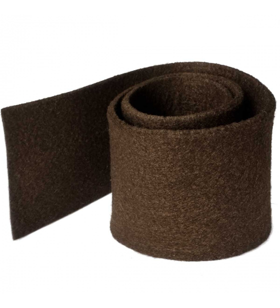 Dekorační filc 3 mm, barva Hnědá, metráž 100cm 600gr
