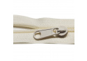 Zip spirálový ecru 5 mm metráž 