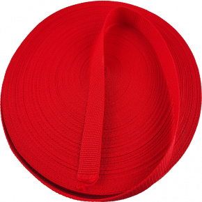 Polypropylénový popruh 25 mm červený (balenie 50 m)