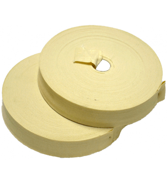 Lemovací proužek  PES 40 mm  barva ecru 