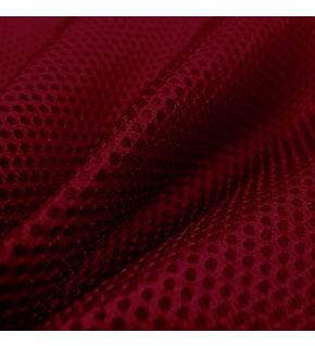 3D Sieťovina pletená, farba Bordová, D059