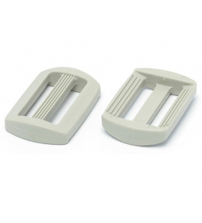 Plastový prevlek, šírka 25 mm, farba biela