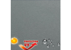 Látka s vysokou odolnosťou proti UV/WR žiareniu, farba šedá Látka s vysokou odolnosťou proti UV/WR žiareniu, farba šedá
