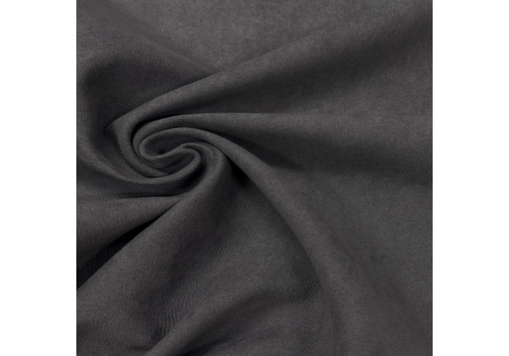 Eco-leather Diva Gray, water-repellent upholstery fabric, by the meter