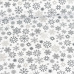 Vianočný vzor bavlnenej látky 380, metráž 160 cm 