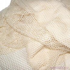 Síť bavlněná, bavlna 100% střední oko 3x6 mm