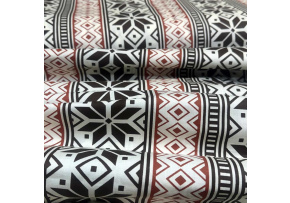 Vianočná bavlnená látka na meter, šírka 160 cm, na vianočné dekorácie