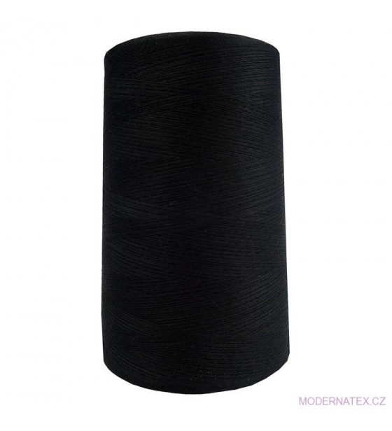 Nitě VIGA 120 do overloků 5000m barva černá 1627