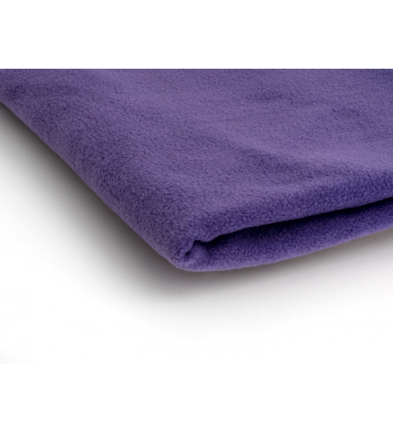 Microfleece farba fialová 38
