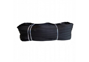 Zips špirálový, farba čierna 5 mm (200 m)
