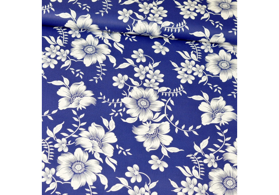 Dekorační dětská bavlněná látka vzor Rikardo na granátovém