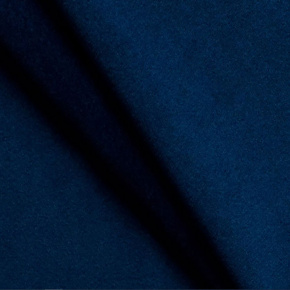 Velúrová poťahová látka Velluto 25, farba námornícka modrá, metráž 145 cm   