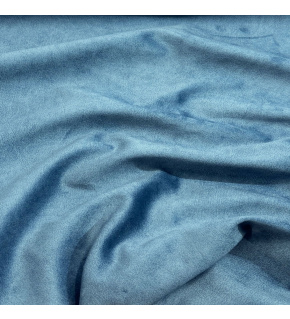 Velúrová poťahová látka Salvador Denim na nábytok, metráž - Pet Proof 