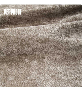 Velurová potahová látka Aphrodite Rabbit pro nábytek, metráž - Pet Proof