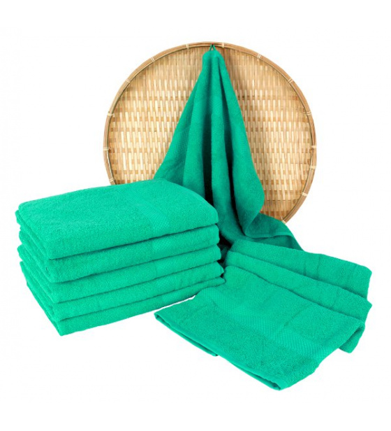 Froté osuška 70x140 cm, farba mätová