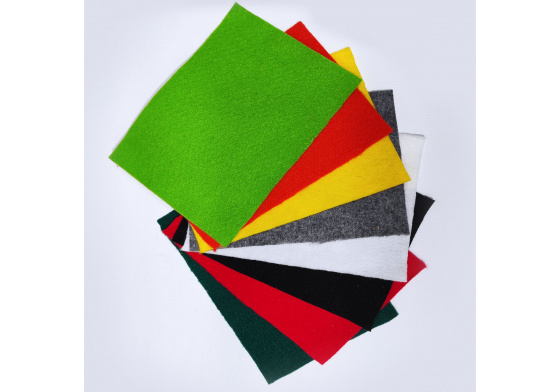 Katalog látek, filc Dekorační 3 mm 300 gr