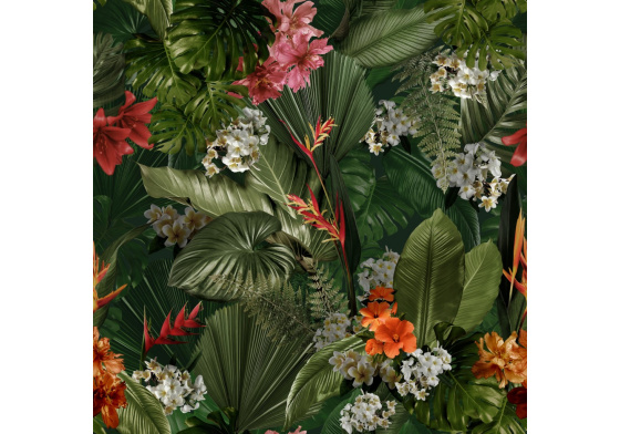 Velurové potahové látky s potiskem vzor 390987-004