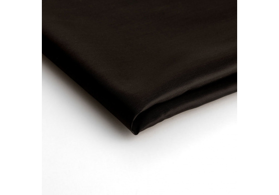 Podšívka polyestrová, farba čierna, metráž 150 cm  