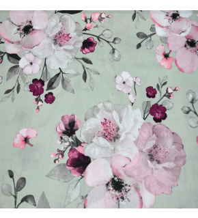 Bavlnená látka 1475 vzor kvetiny, metráž 160 cm             