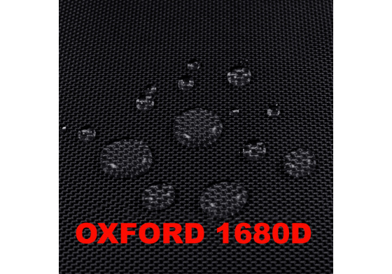 Vodotěsné látky CODURA  tlustá 1680D  černá