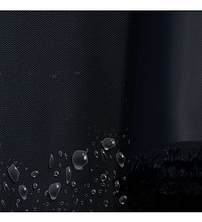 Nepremokavá látka Kodura hrubá 1680D, farba čierna, metráž 150 cm