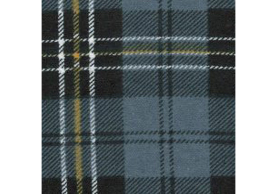 Bavlněná flanelová látka vzor kostka šedá 8x8 cm 