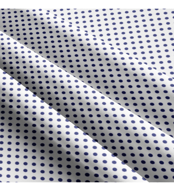 Bavlnená látka, vzor 4 mm granátová bodka, metráž 160 cm     