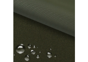 Nepremokavá látka Kodura 18, farba tmavo zelená, metráž 150 cm