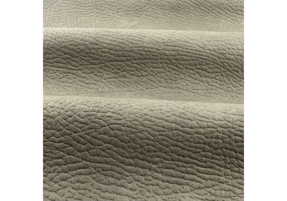 Eco-leather Largo Taupe, upholstery fabric on a backing, coarse, by the meter