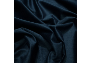 Velúrová poťahová látka Velluto 37, farba tmavo-modrá, metráž 145 cm     