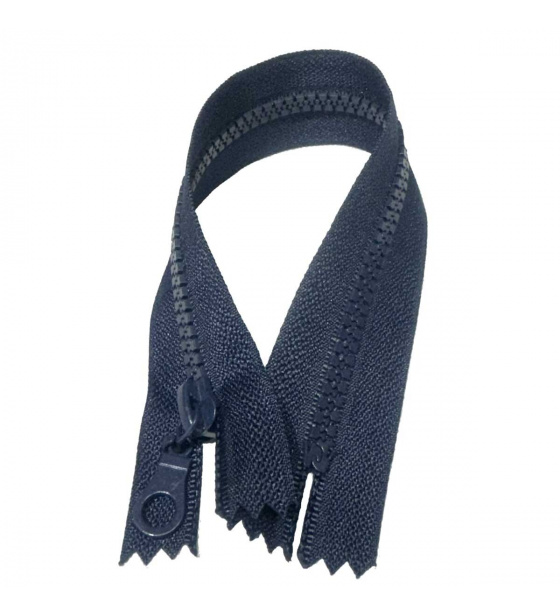 Zips granátový kosticový Nedeliteľný 5 mm, dĺžka 25 cm