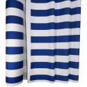 Tkanina zewnętrzna na leżaki i hamaki ogrodowe, kolor biało-chabrowy, 5 cm