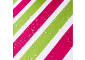 Nepremokavá látka, farba amarant prúžky, metráž 160 cm 