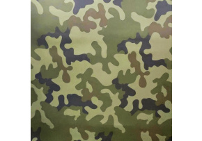 Nepremokavá látka na pláštenky do dažďa, vzor moro,60 gr/m2 Nepremokavá látka na pláštenky do dažďa, vzor moro,60 gr/m2