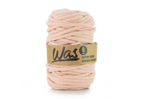 Bavlnená šnúra 9 mm, 50 m, farba lososová 120 Bavlnená šnúra 9 mm, 50 m, farba lososová 120