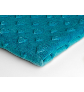 Minky srdiečka farba tyrkysová 14